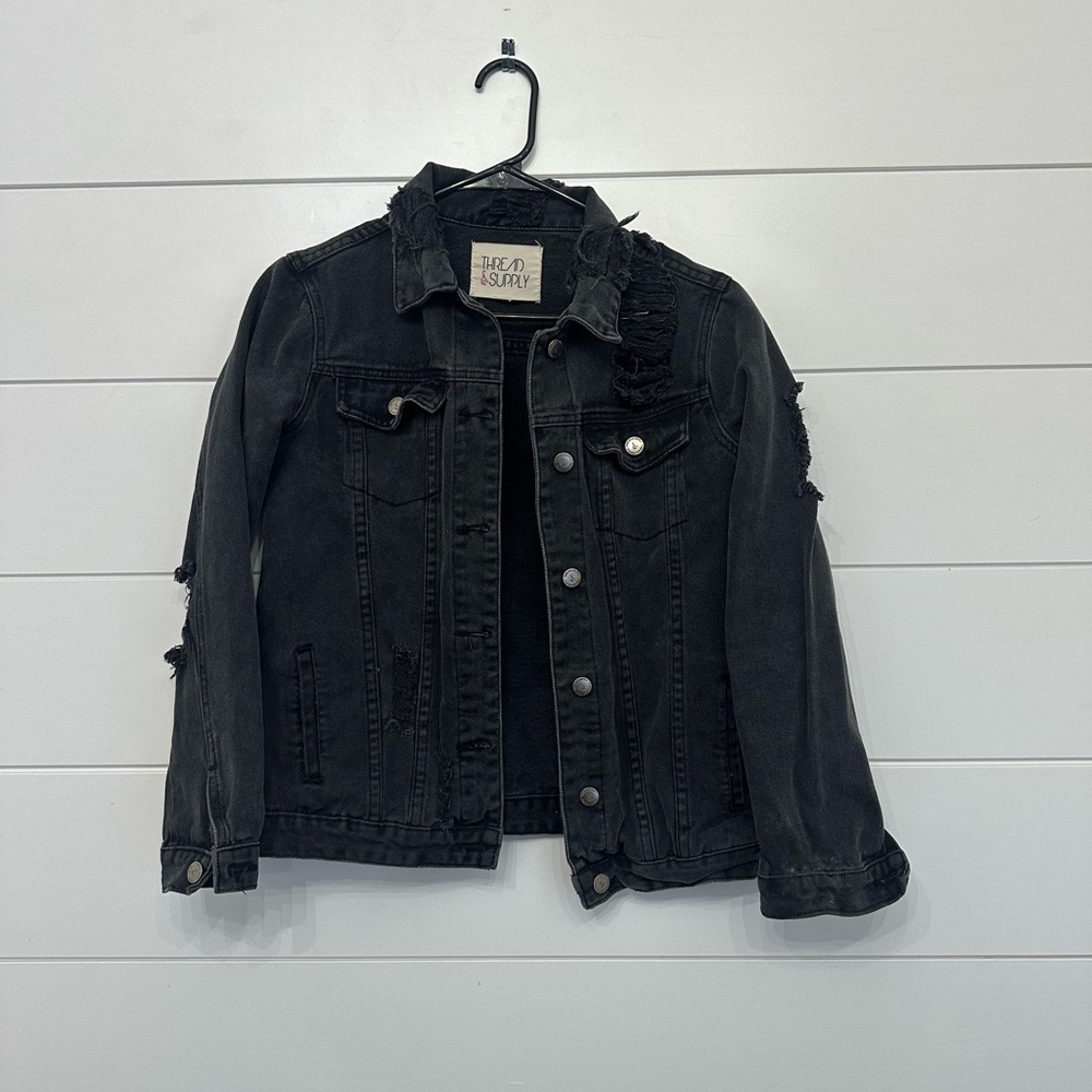 Black Denim Jacket